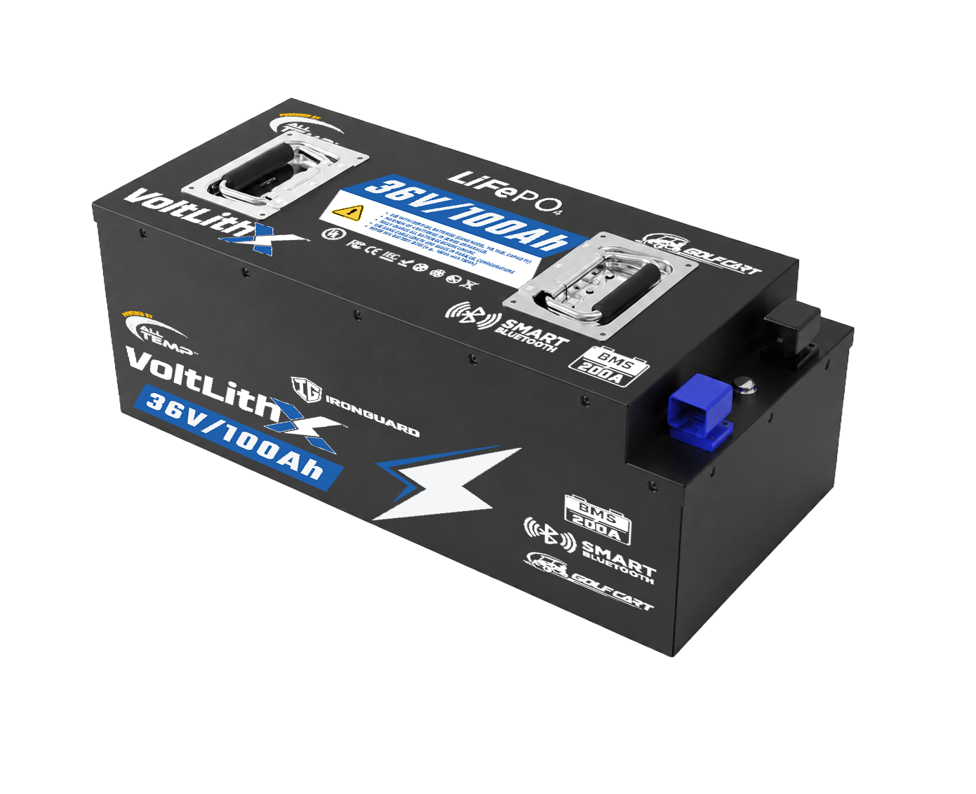 VoltLithX 36V 100Ah Golf Cart LiFePO4 Battery lifestyle image