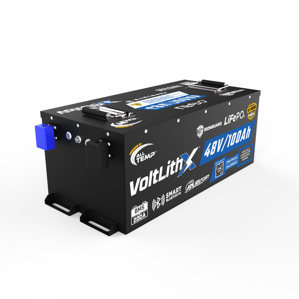 VoltLithX 48V 100Ah Golf Cart LiFePO4 Battery detail image
