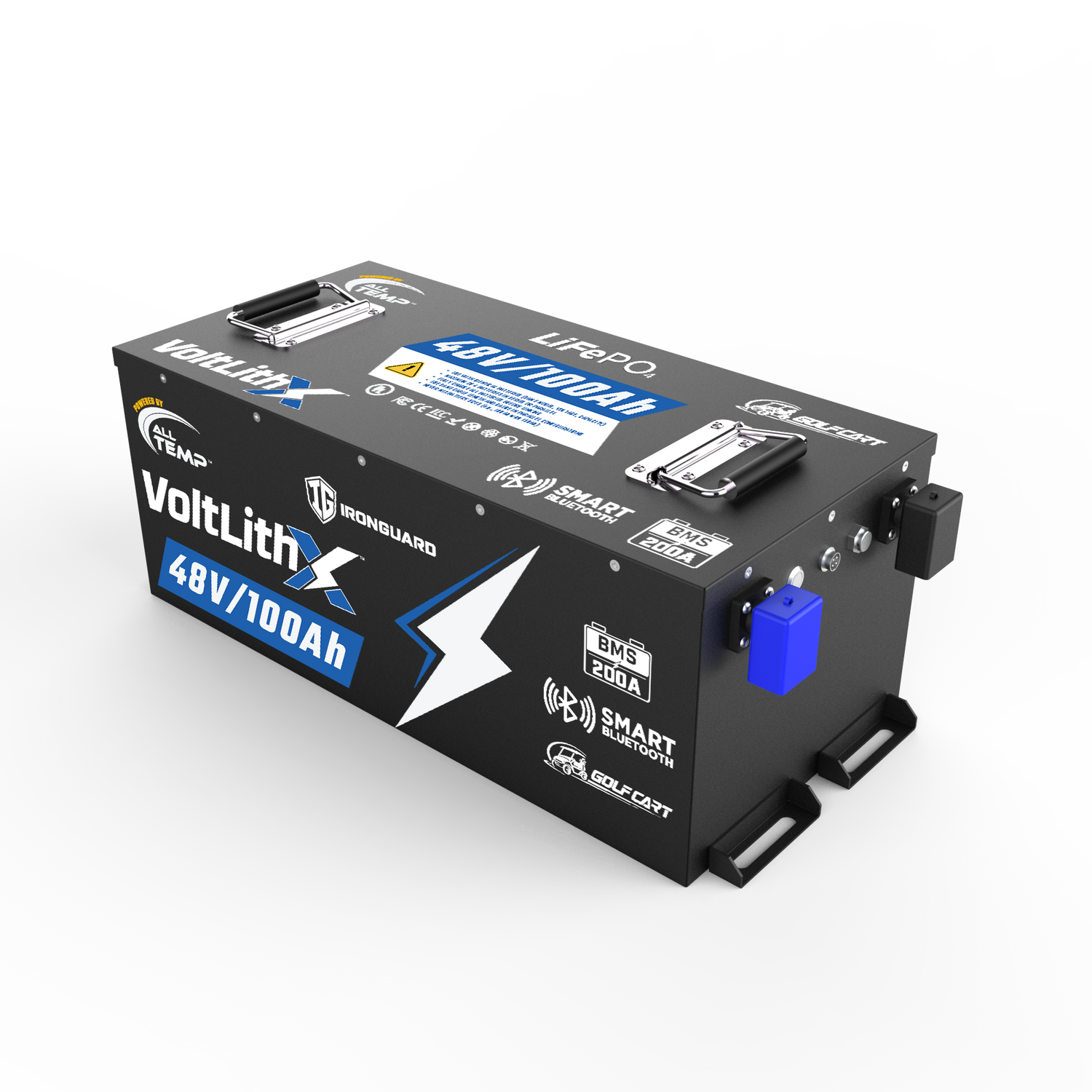 VoltLithX 48V 100Ah Golf Cart LiFePO4 Battery lifestyle image