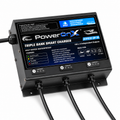 PowerOnX 12V 10A 3 Bank Marine Battery Charger