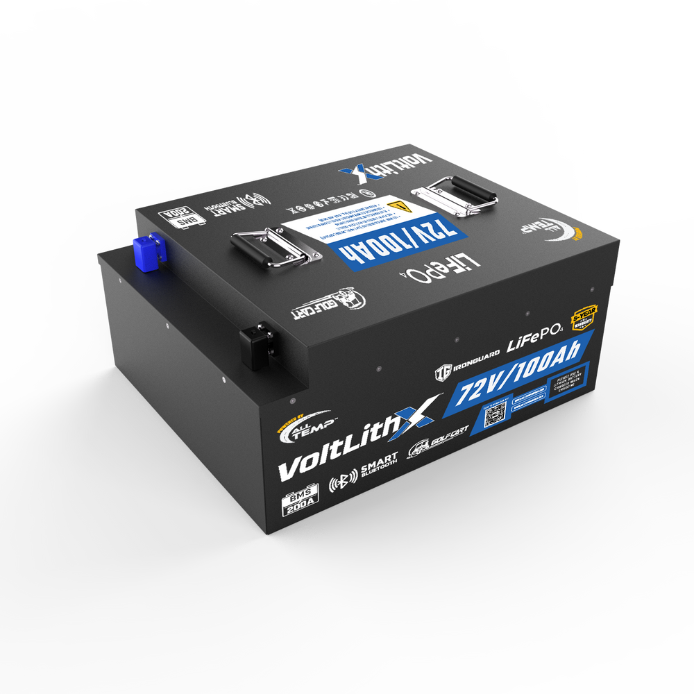 VoltLithX 72V 100Ah Golf Cart LiFePO4 Battery detail image
