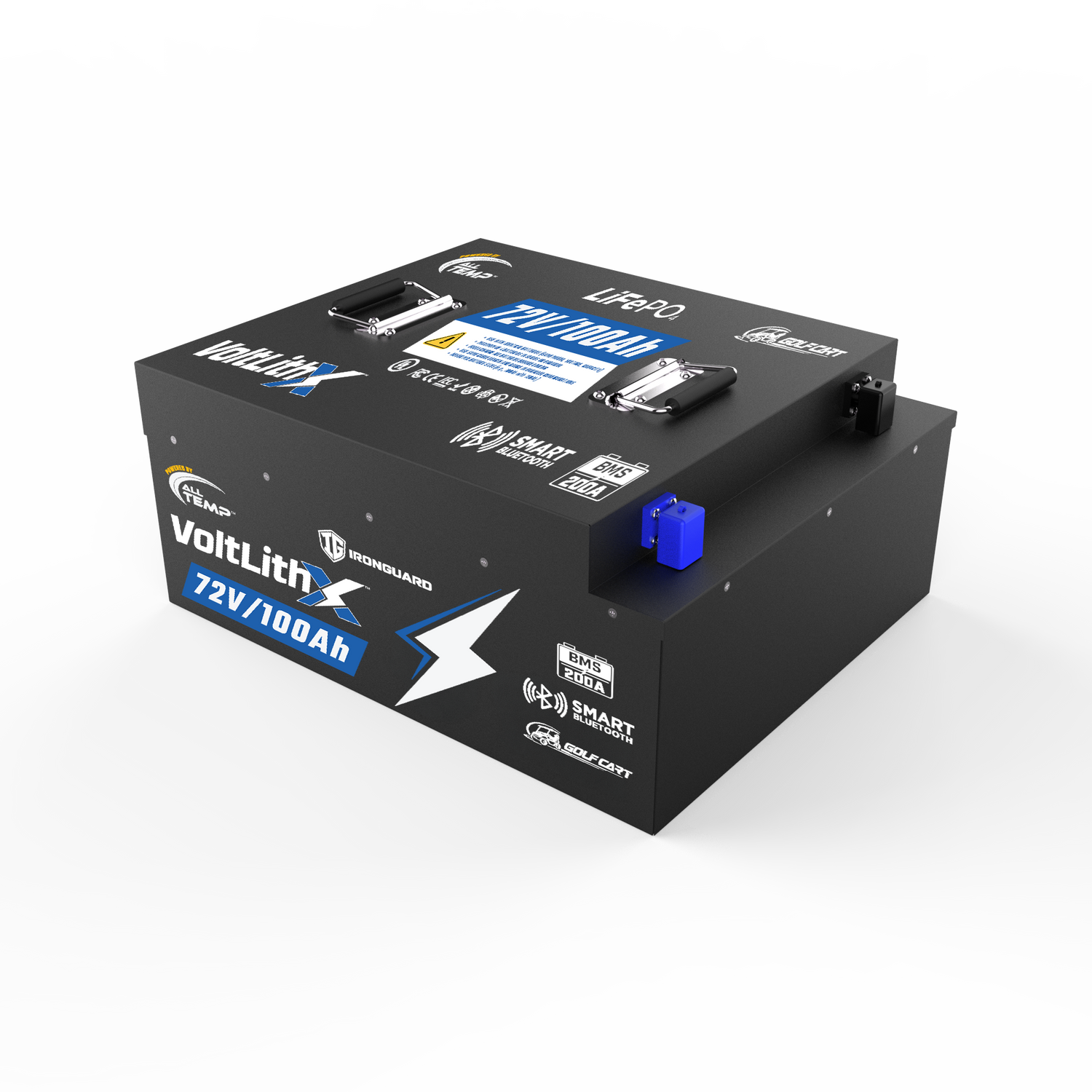 VoltLithX 72V 100Ah Golf Cart LiFePO4 Battery lifestyle image