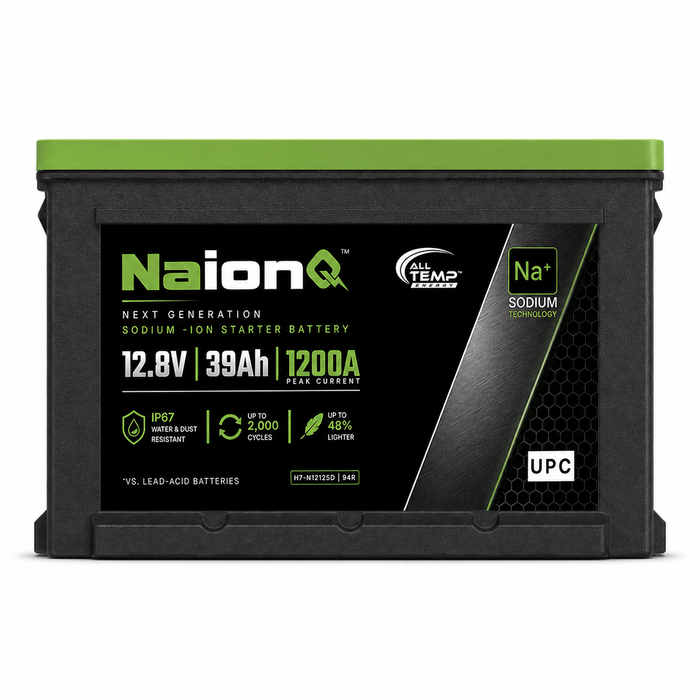 NaIonQ H7-N12105D 12.8V 39Ah Sodium-Ion Starter Battery