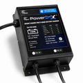 PowerOnX 12V 10A 2 Bank Marine Battery Charger